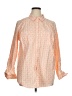 Croft & Barrow Orange Long Sleeve Blouse Size 1X - photo 1