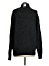 Chaps Solid Black Pullover Sweater Size S - photo 2