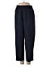 Adidas 100% Polyester Solid Blue Active Pants Size S - photo 1