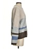 Flat White Color Block Gray Pullover Sweater Size XS - photo 4