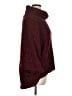 St. John's Bay Burgundy Poncho Size 1X - photo 4