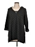 Soft Surroundings Black 3/4 Sleeve Blouse Size L - photo 1