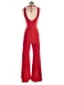 Intermix Solid Red Jumpsuit Size 0 - photo 2