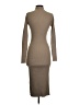 H&M Solid Tan Casual Dress Size S - photo 2
