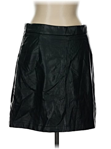 French Connection Faux Leather Skirt (view 2)