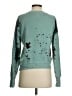 NSF 100% Cotton Tie-dye Teal Sweatshirt Size S - photo 2
