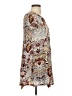 Silence and Noise 100% Rayon Paisley Brown Casual Dress Size XS - photo 4