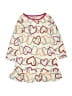 Crazy 8 100% Polyester Hearts Ivory Dress Size 5 - photo 1