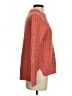 Field Flower Tweed Orange Pullover Sweater Size S - photo 4