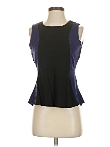 Black Saks Fifth Avenue Sleeveless Top (view 1)