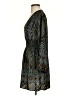 Glam 100% Polyester Paisley Teal Cocktail Dress Size S - photo 5