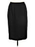 Casual Corner Solid Black Formal Skirt Size 12 - photo 1
