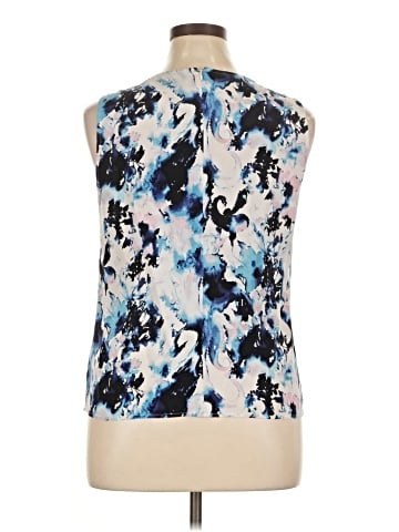 St. John Sleeveless Silk Top (view 2)