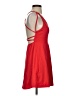 Unbranded Solid Red Cocktail Dress Size S - photo 4