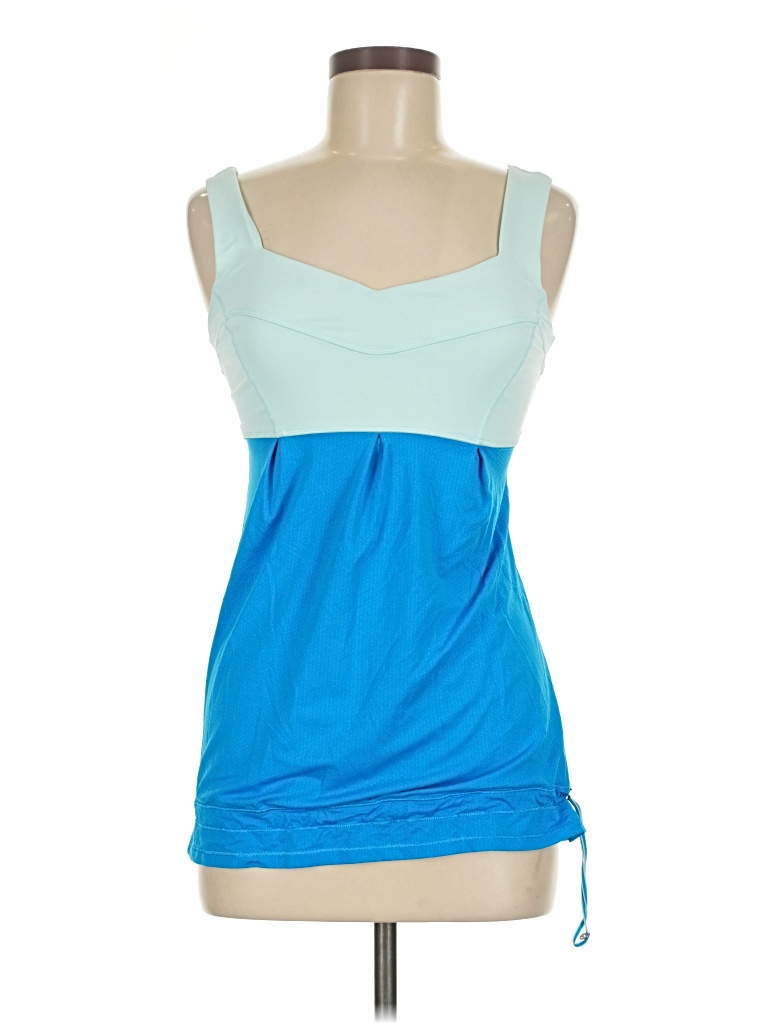 Pre-owned Lululemon Athletica Active Tank Top In Blue