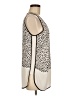 Ann Taylor LOFT 100% Polyester Ivory Sleeveless Blouse Size M - photo 4