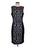 Calvin Klein Graphic Black Cocktail Dress Size S - photo 1