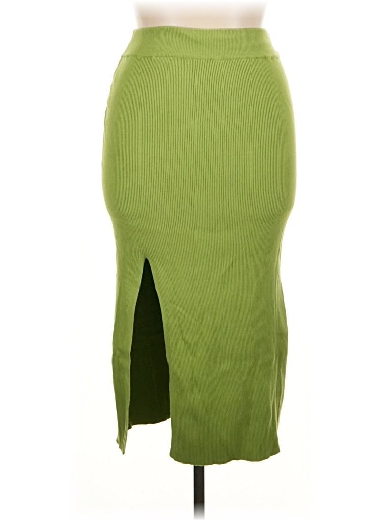 Pre-owned Cider Formal Skirt In Green