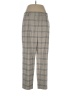 Ann Taylor LOFT Plaid Gray Dress Pants Size 12 - photo 1