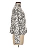 Tahari Animal Print Gray Turtleneck Sweater Size M - photo 4