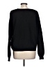 DKNY Solid Black Pullover Sweater Size L - photo 2