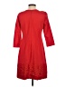 Taylor Solid Red Casual Dress Size 2 - photo 2