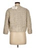 Theyskens' Theory Tweed Tan Gold Jacket Size M - photo 2