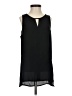 Express 100% Polyester Black Sleeveless Blouse Size S - photo 1