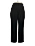 Kasper Solid Black Casual Pants Size 14 - photo 1