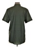 Unbranded Solid Green Short Sleeve Button-Down Shirt Size S - photo 2