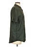 Unbranded Solid Green Short Sleeve Button-Down Shirt Size S - photo 4
