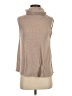Allison Joy Tan Sleeveless Turtleneck Size S - photo 1