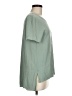 Aqua Green Short Sleeve Top Size M - photo 4