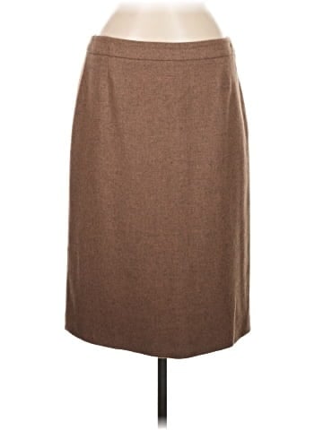 Pure Collection Wool Skirt (view 1)