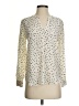 Joie Polka Dots Ivory Long Sleeve Blouse Size XS - photo 1