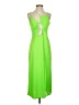 H&M 100% Polyester Green Cocktail Dress Size S - photo 1