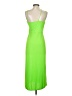 H&M 100% Polyester Green Cocktail Dress Size S - photo 2