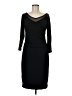 Cache Solid Black Cocktail Dress Size M - photo 1