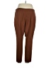 AKRIS Solid Brown Casual Pants Size 16 - photo 2