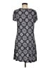 Amazon Essentials Paisley Blue Casual Dress Size M - photo 2