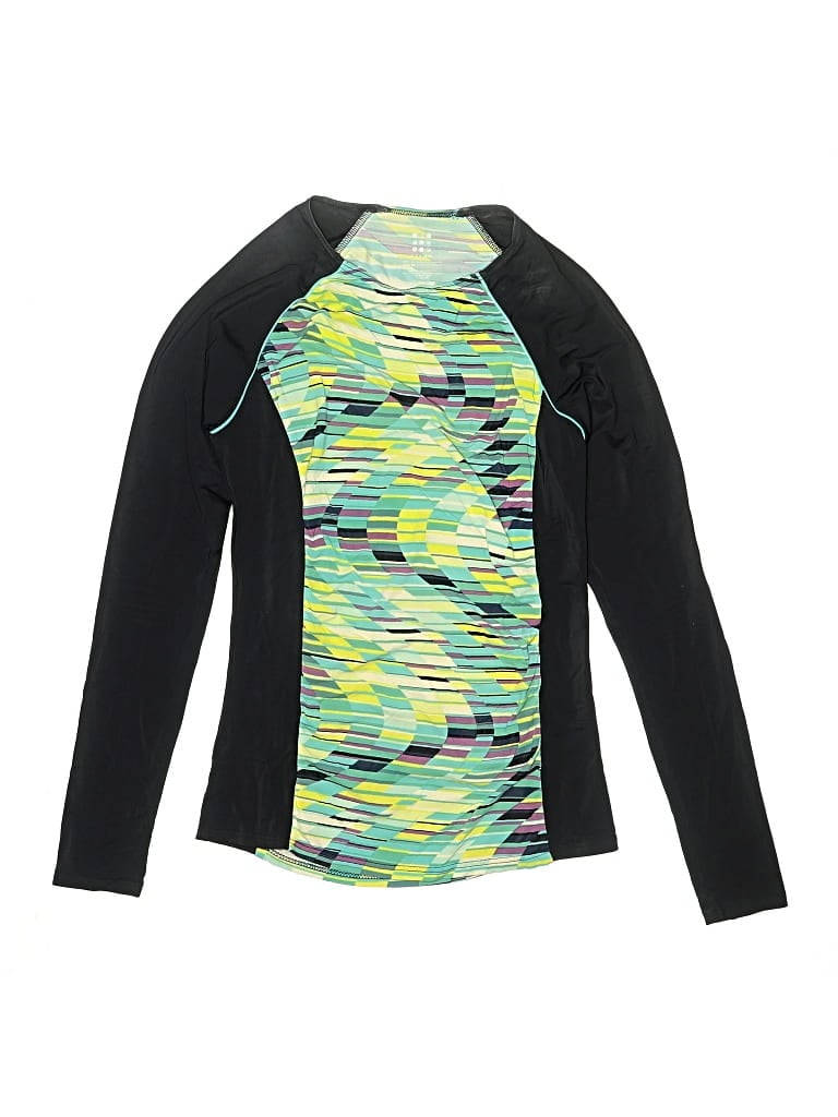 Pre-owned Title Nine Rash Guard In Green