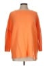 J.Crew Collection 100% Cashmere Orange Cashmere Pullover Sweater Size L - photo 1