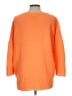 J.Crew Collection 100% Cashmere Orange Cashmere Pullover Sweater Size L - photo 2