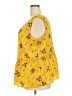 Ann Taylor LOFT 100% Polyester Yellow Sleeveless Blouse Size 20 - photo 5
