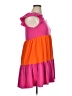 Shein Color Block Pink Casual Dress Size 15 - photo 4