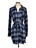 Gap + Pendleton 100% Rayon Plaid Blue Casual Dress Size S - photo 1