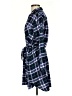 Gap + Pendleton 100% Rayon Plaid Blue Casual Dress Size S - photo 5