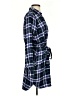 Gap + Pendleton 100% Rayon Plaid Blue Casual Dress Size S - photo 4