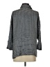 Zara Polka Dots Gray 3/4 Sleeve Button-Down Shirt Size XS - photo 2