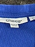 Chico's Blue 3/4 Sleeve Blouse Size Med (1) - photo 4
